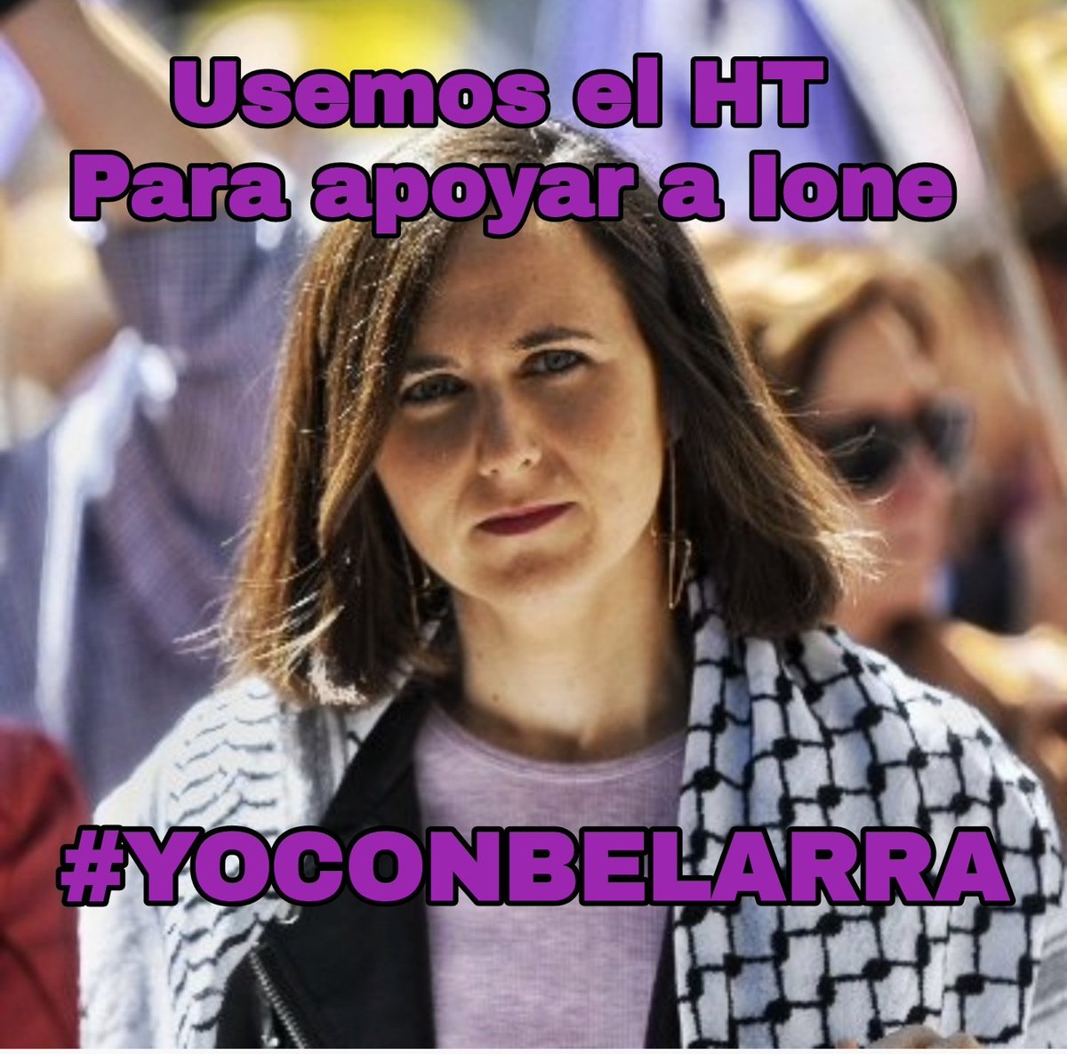 Hay un mensaje de García Castellón implícito en su querella a Ione Belarra, entiendo, es difícil de ver pero fácil de comprender, entiendo 2.
Si te metes con el poder vamos a ir a por ti.
Lo que no sabe es "Juez" es que Ione no está sola.
Todas estamos con ella.
#YoConBelarra