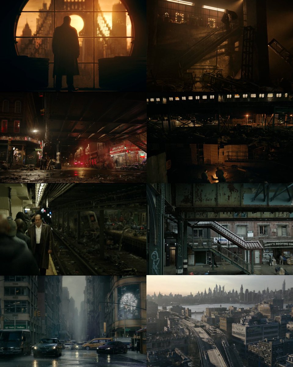 Gotham City atmosphere in 
‘THE PENGUIN’
