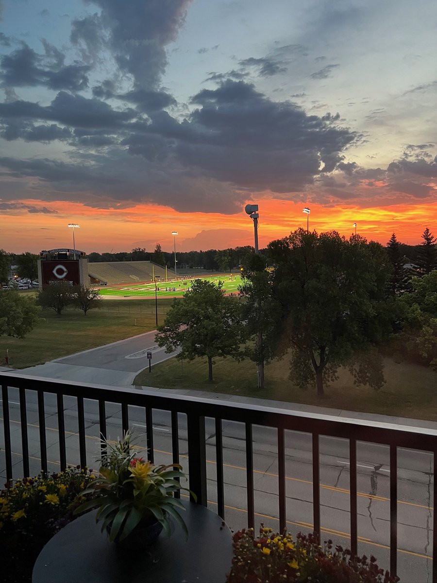Early morning in the fall overlooking The Jake. #RollCobbs #DefendTheJake