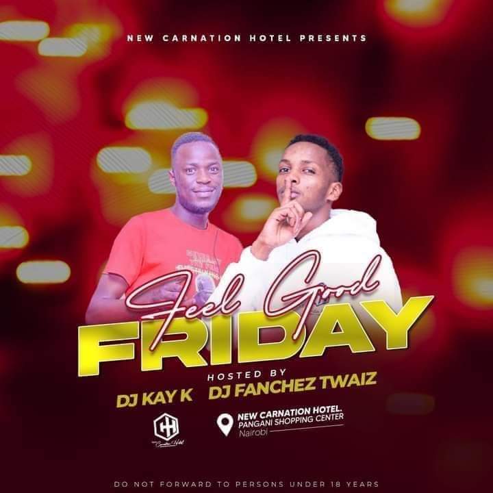 NewCarnation's tweet photo. Join us tonight at our bar for the Feel Good Friday Party! Deejays Kay and Twaiz will be on the decks, spinning the hottest tracks all night long. Get ready to dance and unwind as the drinks flow and the vibes soar!

See you there!
📍 Pangani Shopping Center, Nairobi https://t.co/jWf1IeWowV