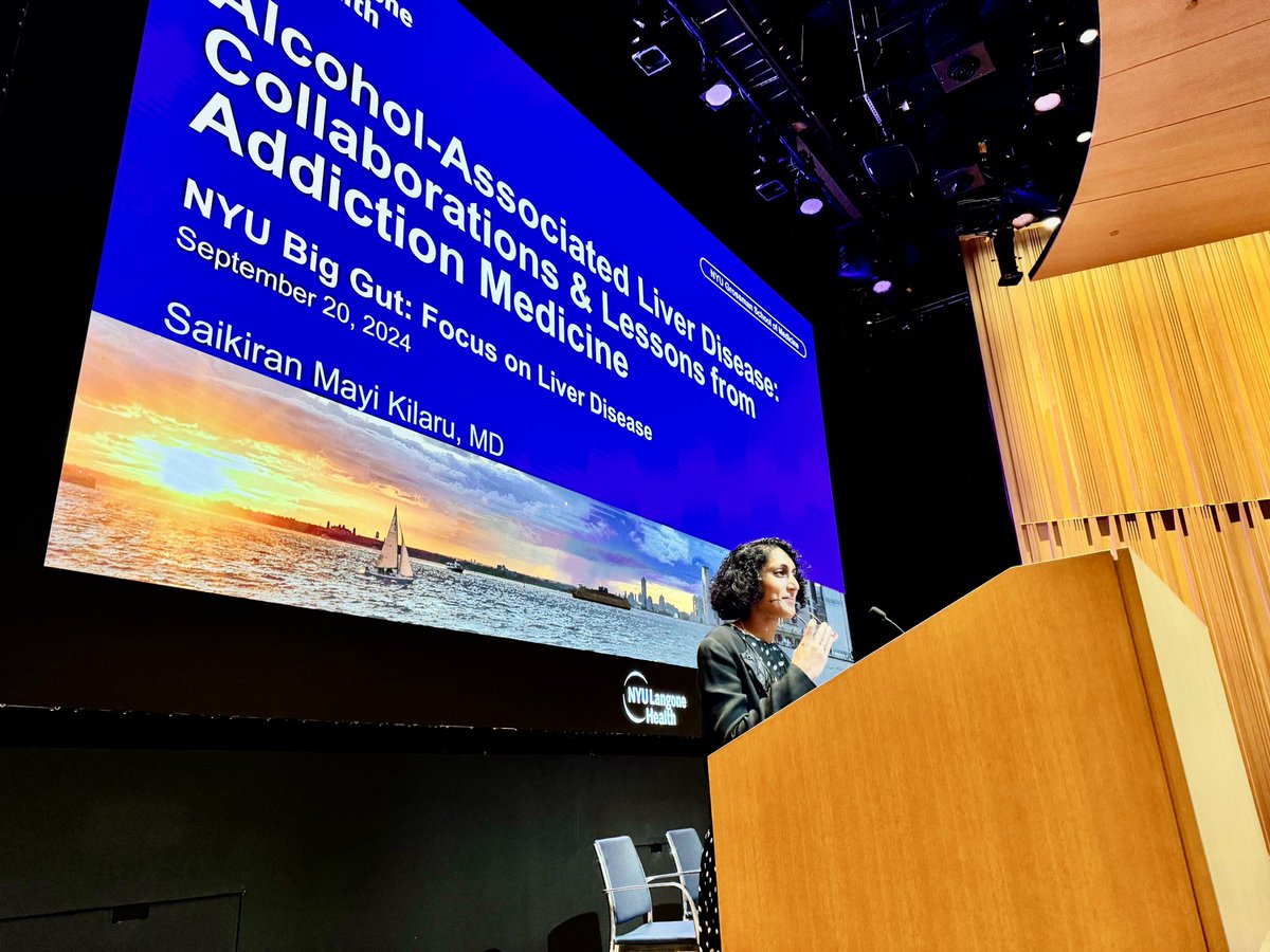 Important info from <a href="/saikirankilaru/">saikiran kilaru</a> on alcohol and the liver #NYULBigGutLiver2024 <a href="/NYULH_GastroHep/">Gastroenterology & Hepatology | NYU Langone Health</a>