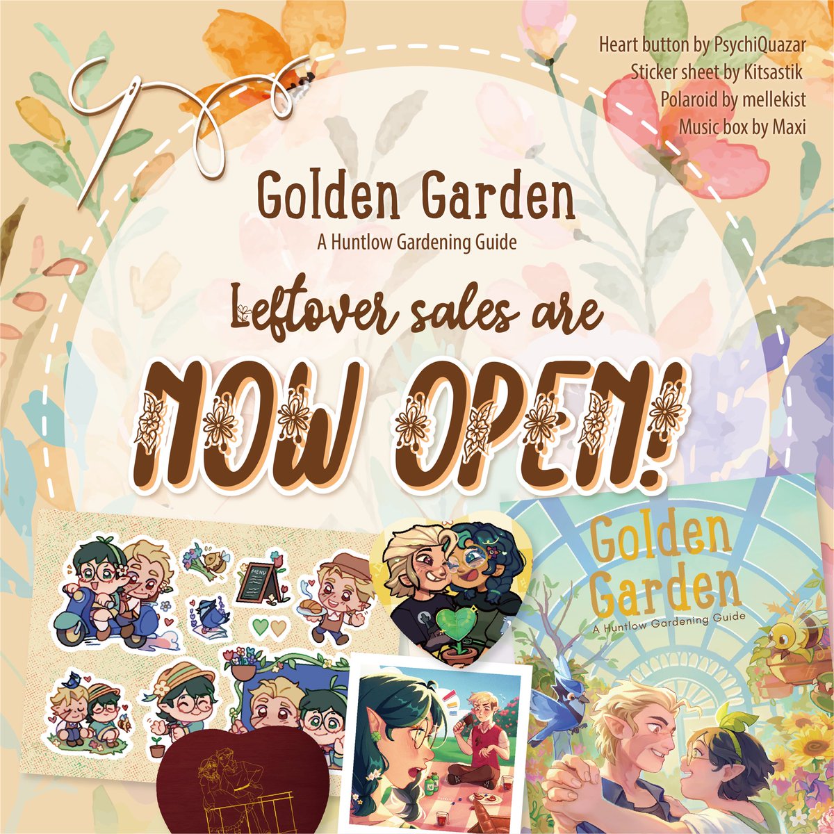 Golden Garden: A Huntlow Gardening Guide tweet media