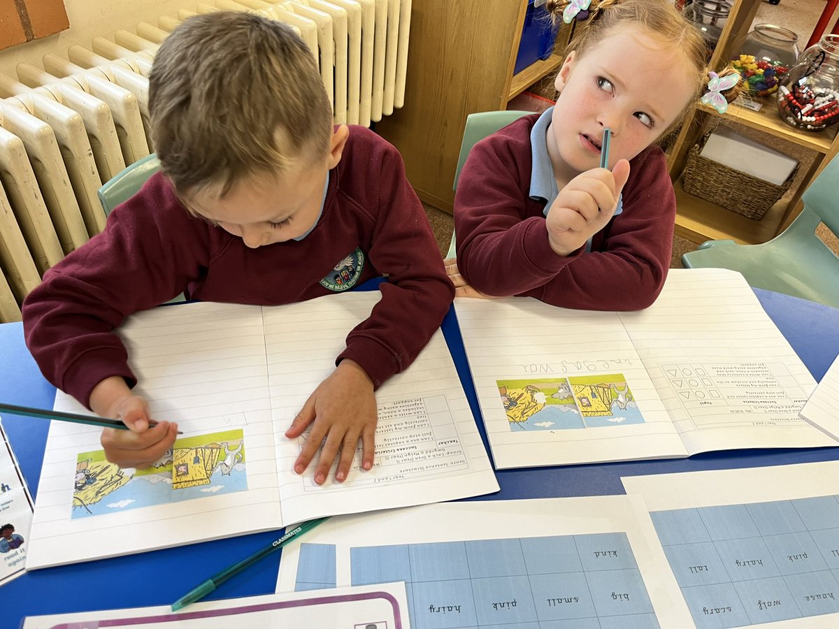 Blwyddyn Un have been focusing on how to structure a sentence in Literacy. #bethebestyoucanbe