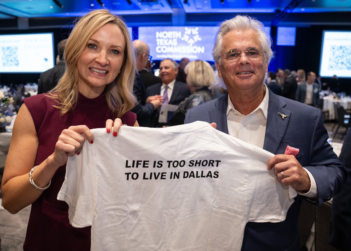 What the shirt says. 

#GoFrogs