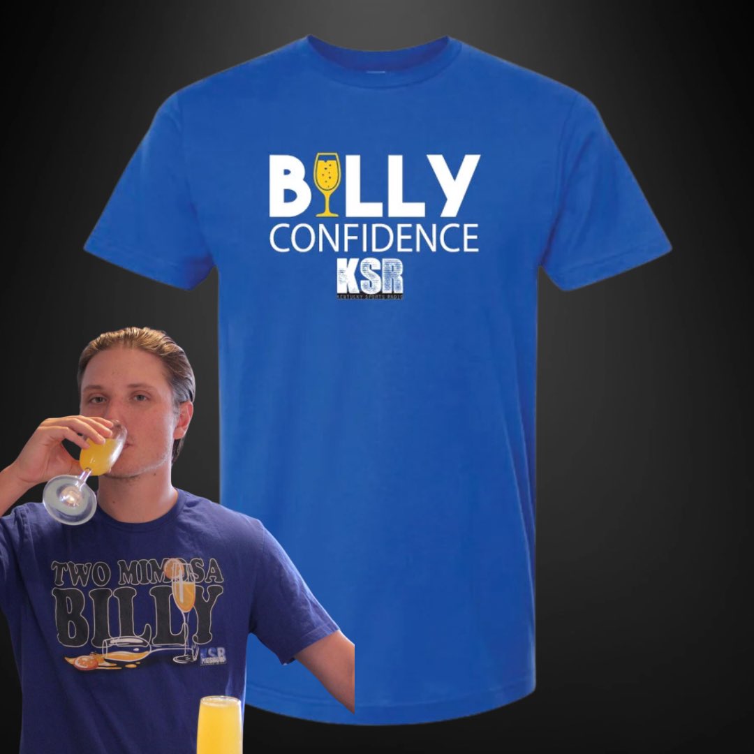 Kentucky Branded (@kentuckybranded) on Twitter photo Just Launched! Get your Billy Confidence KSR T-Shirt online only at kentuckybranded.com/products/billy…
<a href="/BillyRsports/">Billy Rutledge</a> Just Launched! Get your Billy Confidence KSR T-Shirt online only at kentuckybranded.com/products/billy…
<a href="/BillyRsports/">Billy Rutledge</a>