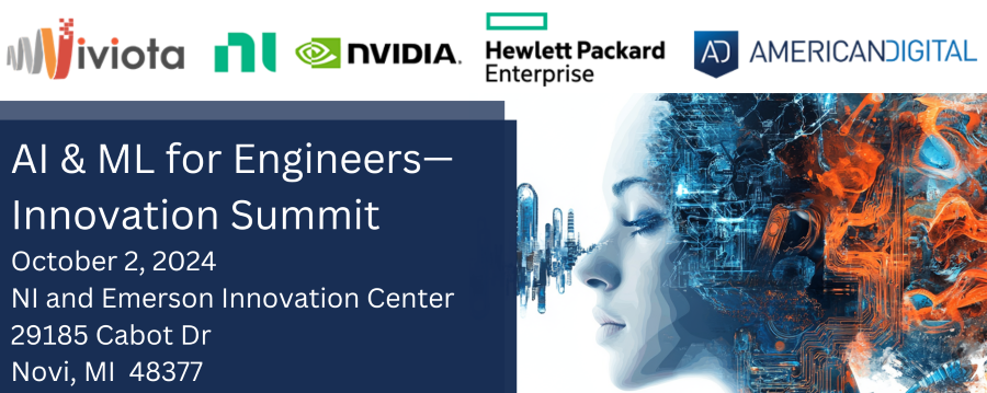 Engineers! You're invited to our free Innovation Summit, sponsored by— @NI, <a href="/Hewlett/">Staci</a> Packard Enterprise, <a href="/NVIDIA/">NVIDIA</a>, <a href="/American/">AMERICAN</a> Digital Corporation, <a href="/Testforce/">Testforce Systems</a> Systems, and Viviota—for an event you won't forget. 

#AI #MachineLearning #innovationsummit
hubs.ly/Q02Qwhtx0