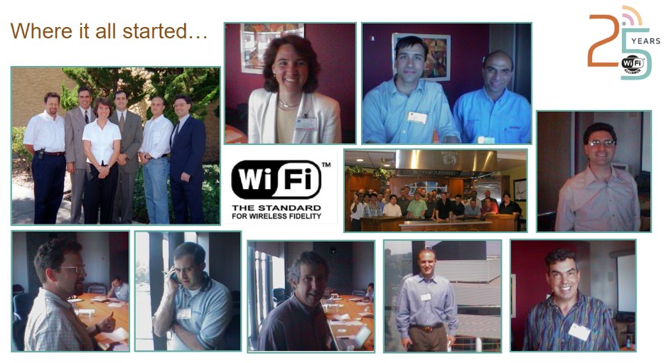 WiFiAlliance's tweet image. On Sep. 15, 1999, #WiFi was introduced to the world. As we celebrate 25 years of Wi-Fi innovation &amp;amp; impact, we heard from the people who pioneered Wi-Fi Alliance &amp;amp; this incredible technology. Get the inside story of where it all began at #TheBeaconBlog: bit.ly/3Zyokyq