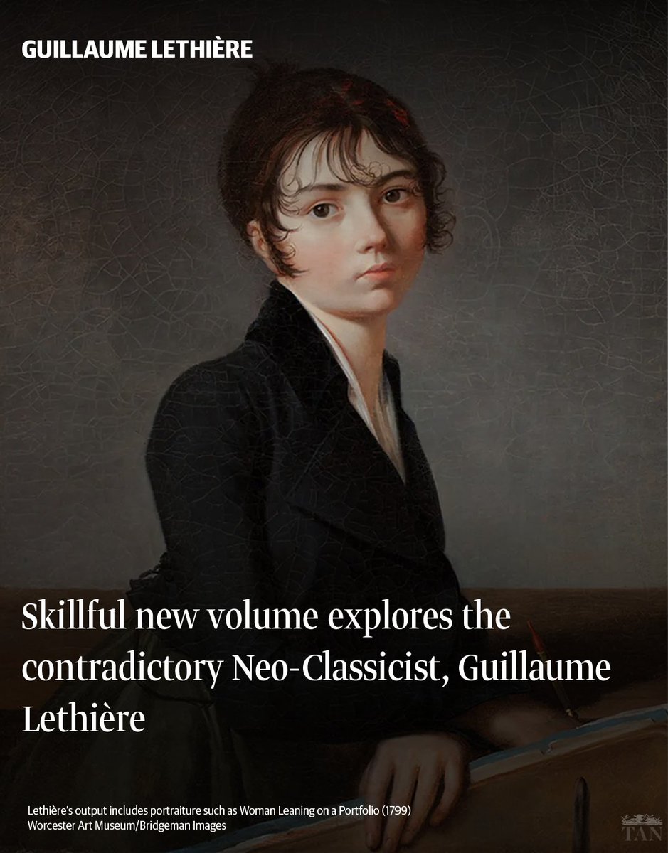 A new volume explores Guillaume Lethière, the Neo-Classicist artist from the Caribbean, with essays and 61 works featured in his first major exhibition

ow.ly/2n9h50TrGJC