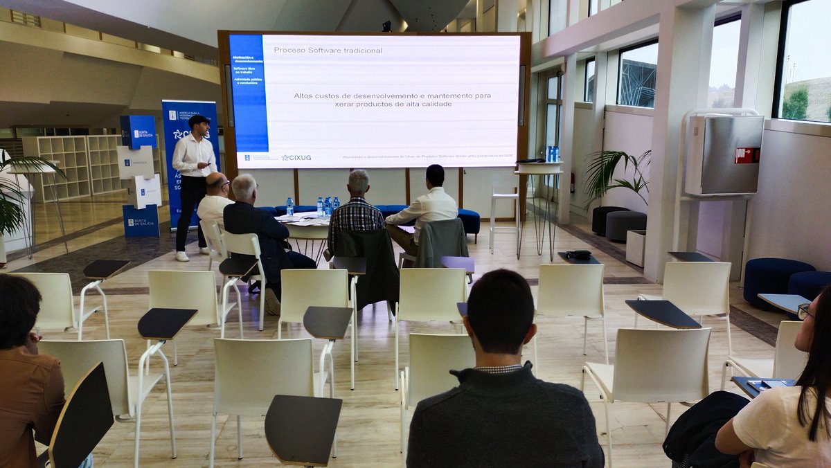 OSL - CIXUG (@oslcixug) on Twitter photo Quenda de Alejandro Buján Pampín que vén da <a href="/FIC_UDC/">Facultade de Informática da UDC</a> <a href="/amtega/">Axencia para Modernización Tecnolóxica de Galicia</a> <a href="/gpul_/">GPUL</a> Quenda de Alejandro Buján Pampín que vén da <a href="/FIC_UDC/">Facultade de Informática da UDC</a> <a href="/amtega/">Axencia para Modernización Tecnolóxica de Galicia</a> <a href="/gpul_/">GPUL</a>