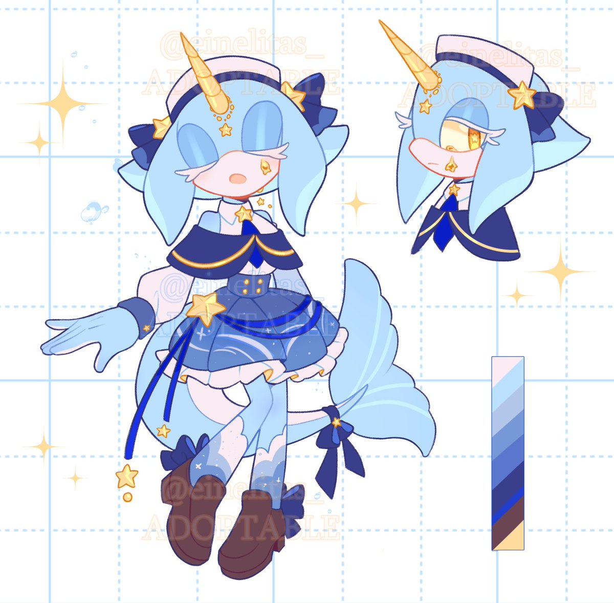 einelitas_'s tweet image. Starry Narwhal Adoptable !! 🐋⭐️

auction below 🔽 RT appreciated❤️
#sonicadopts