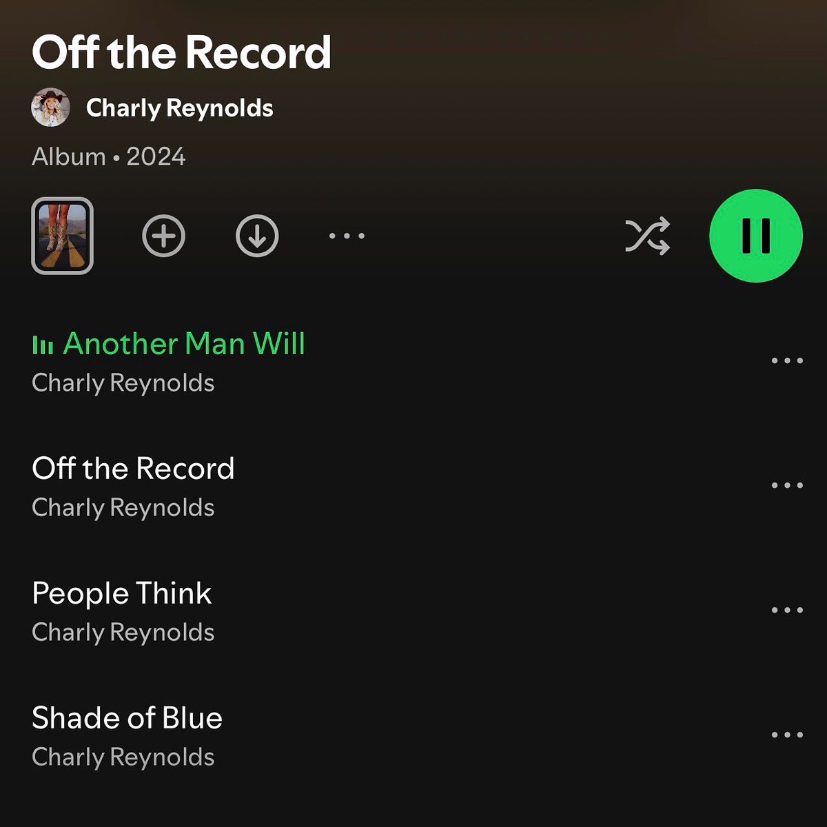 jessipughmusic's tweet photo. Charly Reynolds’ debut album, Off The Record, is out today! So proud to have co-written ‘Another Man Will’ with her and Blaine Younger. Go check out her music—she’s amazing!
#charlyreynolds #debutalbum #offtherecord #newmusicfriday #anothermanwill https://t.co/7S9wqHXhbD