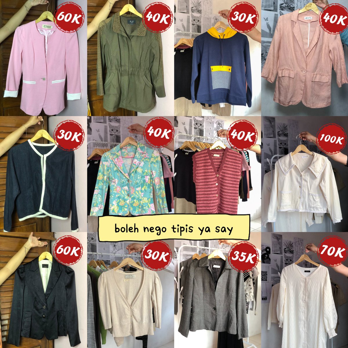 prettyasyou_'s tweet photo. KATALOG THRIFT DISINI YAA GUYS💓 https://t.co/kYpEfvqrbw