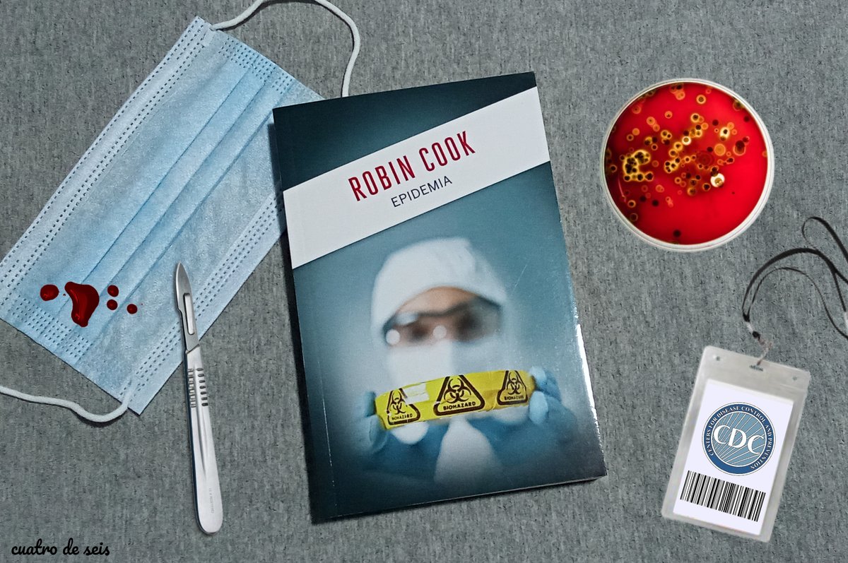 Esta semana en el #blog te hablo de 'Epidemia' de Robin Cook, mi primer thriller médico.

Epidemia 📘
cuatrodeseis.blogspot.com/2024/08/epidem… #libro #opinion #reseña #4de6