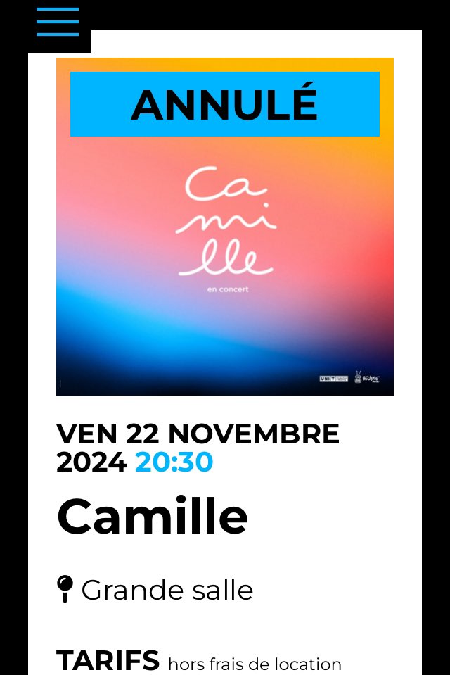 lebisonteint's tweet image. Un peu dégoûté et du mal à saisir le concept consistant à programmer une tournée depuis des mois puis à l’annuler pour promouvoir une BO. @LaRodiaBesancon #besancon