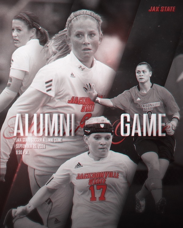 ⭐️ 𝐀𝐥𝐮𝐦𝐧𝐢 𝐌𝐚𝐭𝐜𝐡 𝐃𝐚𝐲 ⭐️

⏱️ 6:30pm
📍Jax State Soccer Complex

🔴⚪️⚫️ #𝘑𝘢𝘹𝘚𝘵𝘢𝘵𝘦𝘚𝘰𝘤𝘤𝘦𝘳 #𝘐𝘯𝘵𝘦𝘯𝘴𝘪𝘵𝘺