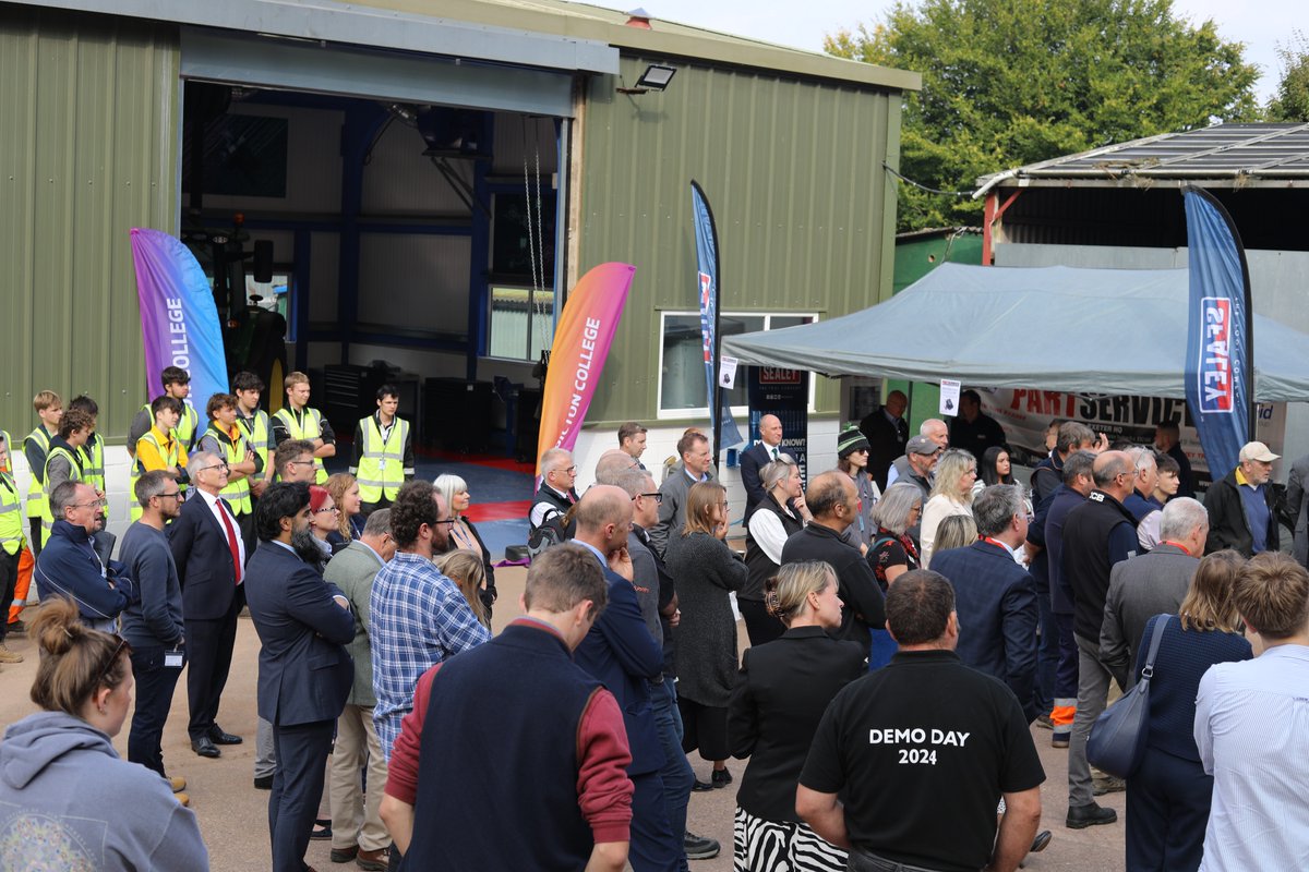 Today, we officially launched our Agritech Advanced Engineering Centre 🤩 

The cutting-edge Centre is packed with state-of-the-art technology &amp; advanced equipment, thanks to our partnership with @Electude 🔧⚙ 

#Agritech #BictonCollege #LandBasedEducation #Electude #Innovation