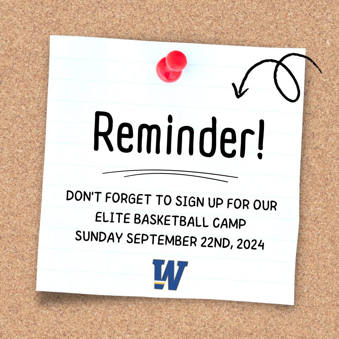 Our elite camp is this Sunday!! Don't forget to sign up! #GoPride🦁