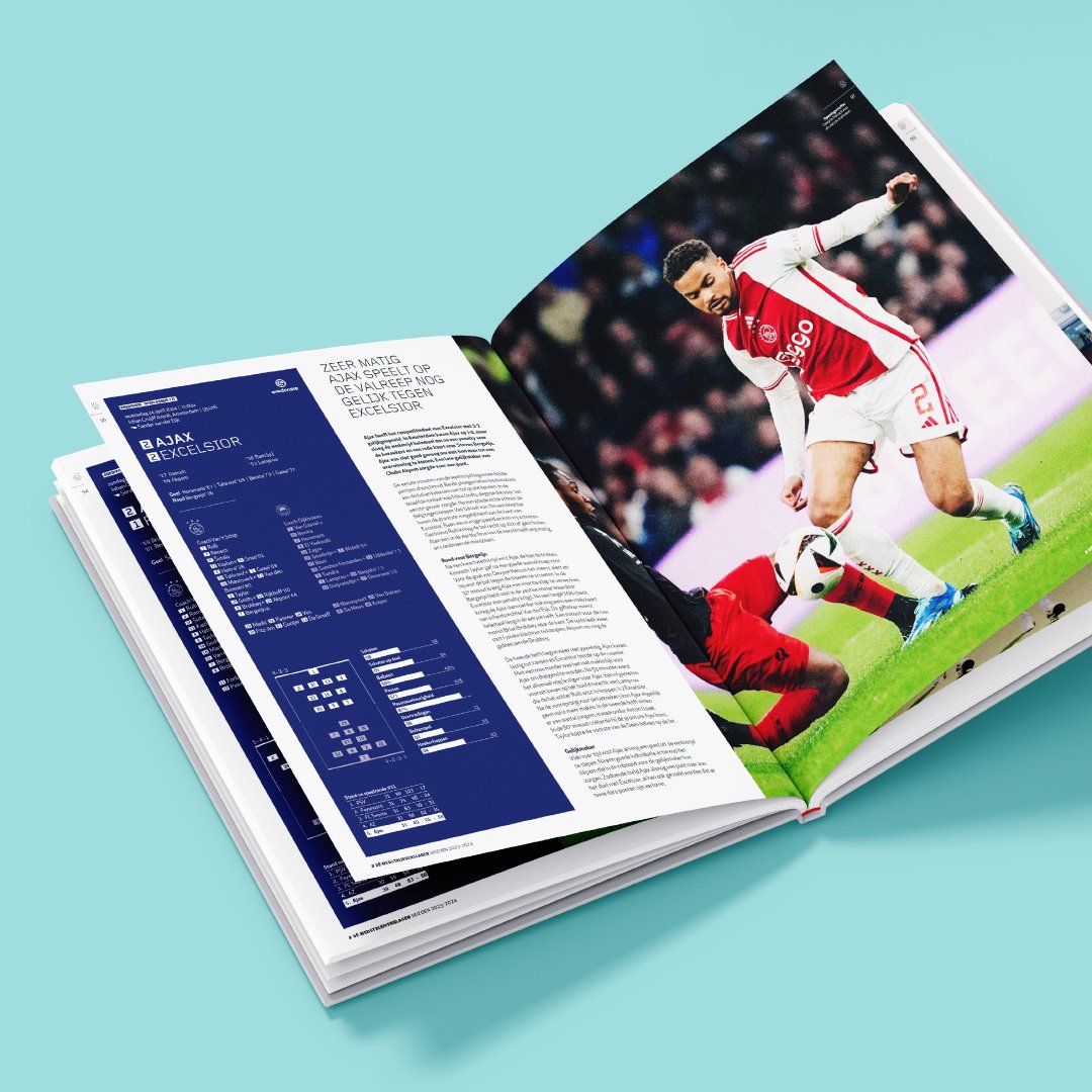 Rubenski_7's tweet photo. 't Afgelopen seizoen van @AFCAjax in een mooi vormgegeven jaarboek. Alweer mijn eigen gemaakte zesde editie. Alle wedstrijdverslagen met vette foto’s, interessante facts&amp;stats. @ajaxlife @AjaxShowtime @cavinsky @bart_sanders @Zlajan @mennopot  @hijsZwagerman @LarsJesse94 https://t.co/yjwUhgo4GD
