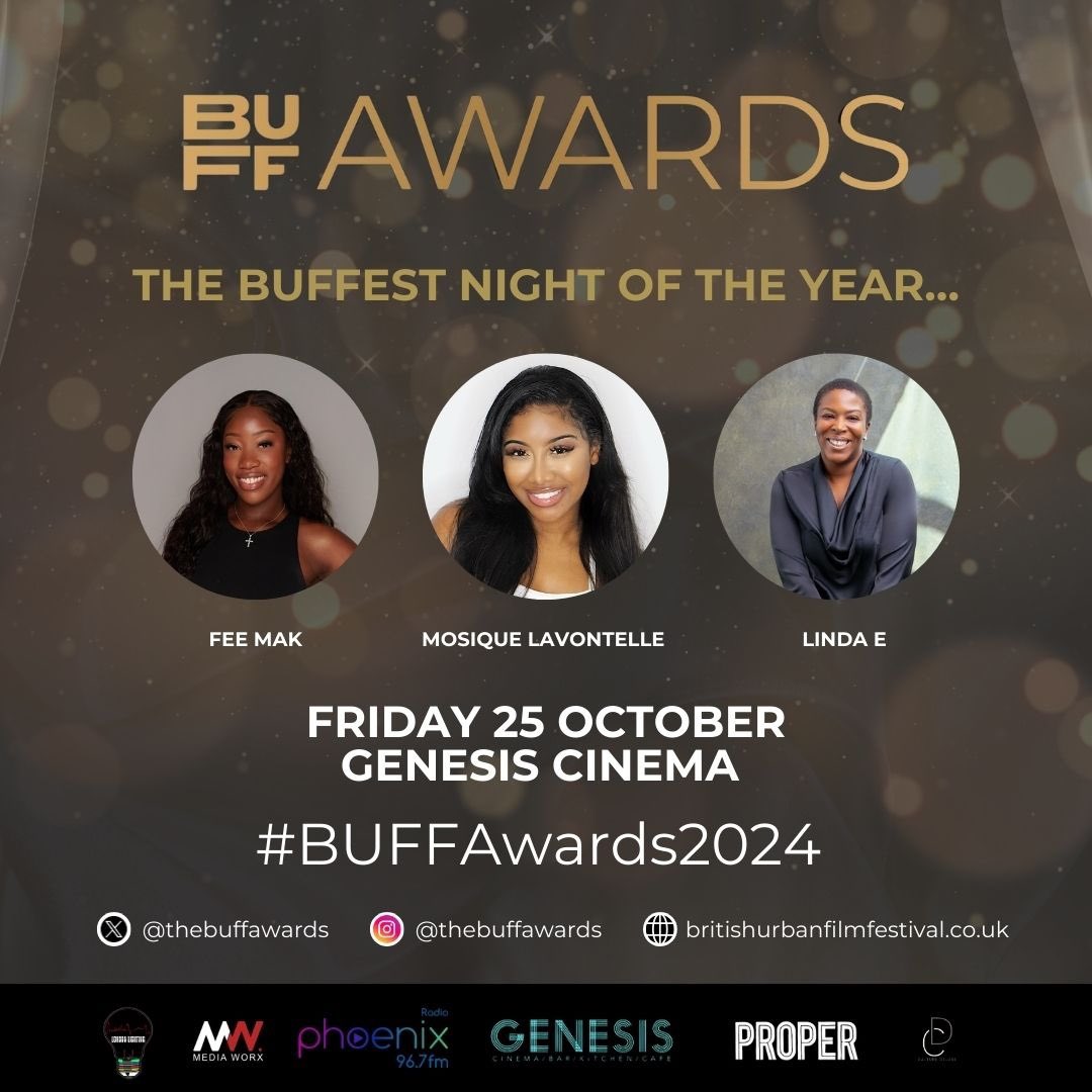 We are thrilled to announce that <a href="/imlindae/">Linda E</a> <a href="/fee_mak/">BIG FEE</a> &amp; <a href="/MLavontelle/">mlavontelle</a> will host this year’s prestigious BUFF Awards show. ✨#BUFFAwards2024