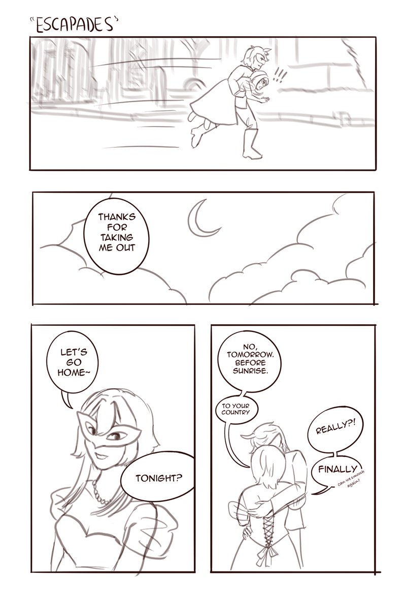 ionamahler's tweet photo. #ChilumiWeek2024 Day 5: Fontaine - Masquerade ball

✨🐳
she finally said yes~

(just a fast sketch for the event~)

#chilumi #childe #lumine #tartaglia https://t.co/29iKNR4f0G