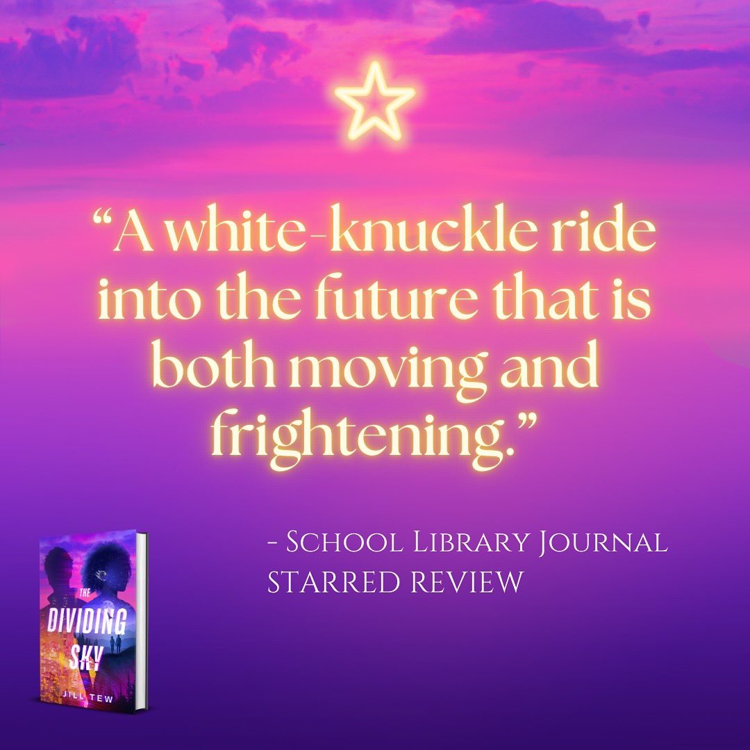 Jill Tew 🌌 THE DIVIDING SKY is in stores now!🌌 tweet media