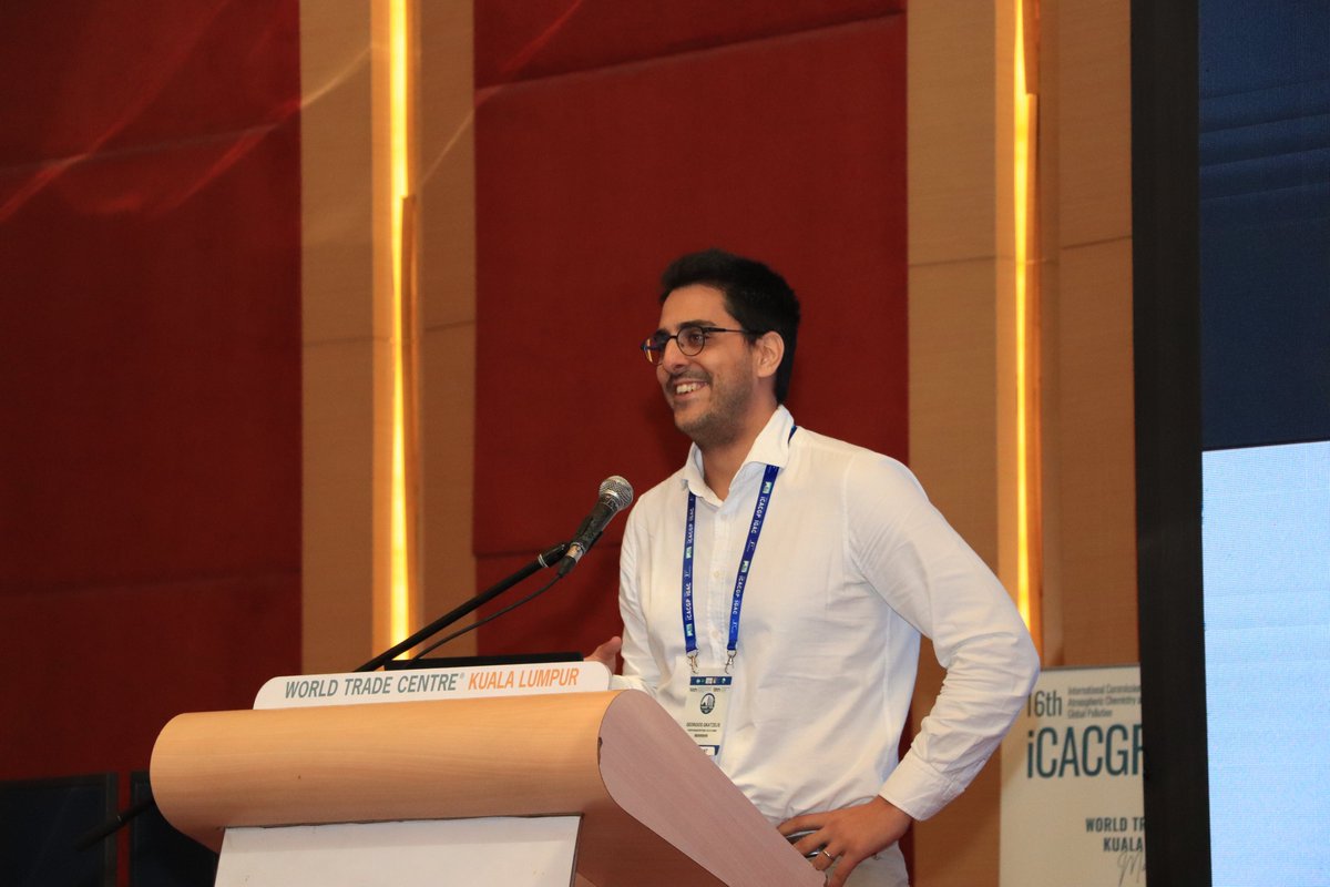 igac2024's tweet image. Congratulation to Georgios Gkatzelis for the Paul J. Crutzen Award
#icacgp2024 #igac2024 #kualalumpur