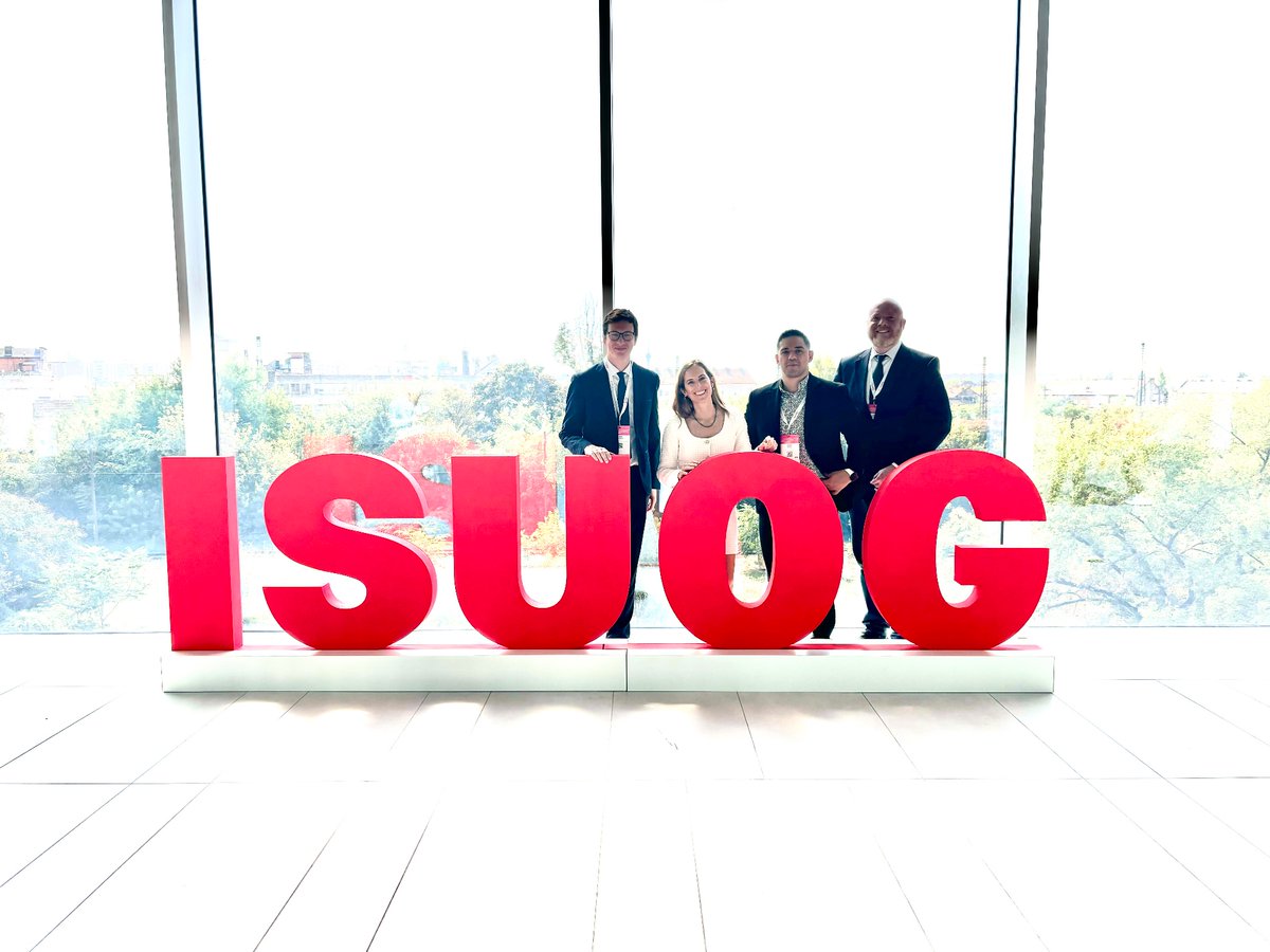 Magda Sanz (@masancor07) on Twitter photo So proud of our Fetal Surgery Team representation at #ISUOG2024 <a href="/ISUOG/">ISUOG</a>
๐๐ปThis is a group of amazing people, clinicians and researchers. Well done on all your presentations! ๐
Itโs a pleasure sharing these moments with Dr Corroenne, <a href="/JayMunozMD/">Jessian L. Munoz, MD PhD MPH</a> and Dr Burnett
<a href="/TCHFetalCenter/">Texas Children's Fetal Center</a> So proud of our Fetal Surgery Team representation at #ISUOG2024 <a href="/ISUOG/">ISUOG</a>
๐๐ปThis is a group of amazing people, clinicians and researchers. Well done on all your presentations! ๐
Itโs a pleasure sharing these moments with Dr Corroenne, <a href="/JayMunozMD/">Jessian L. Munoz, MD PhD MPH</a> and Dr Burnett
<a href="/TCHFetalCenter/">Texas Children's Fetal Center</a>