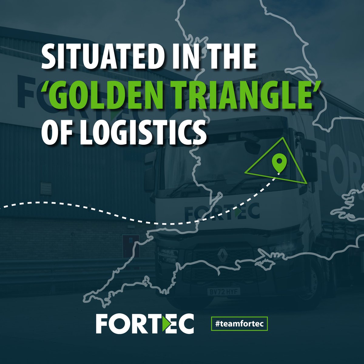 Our central logistics hub in Northampton provides the ideal solution for local businesses looking to distribute their freight across the UK and beyond.

To discover more about the benefits of distributing your freight through the Fortec hub, visit: bit.ly/3zr5xKI