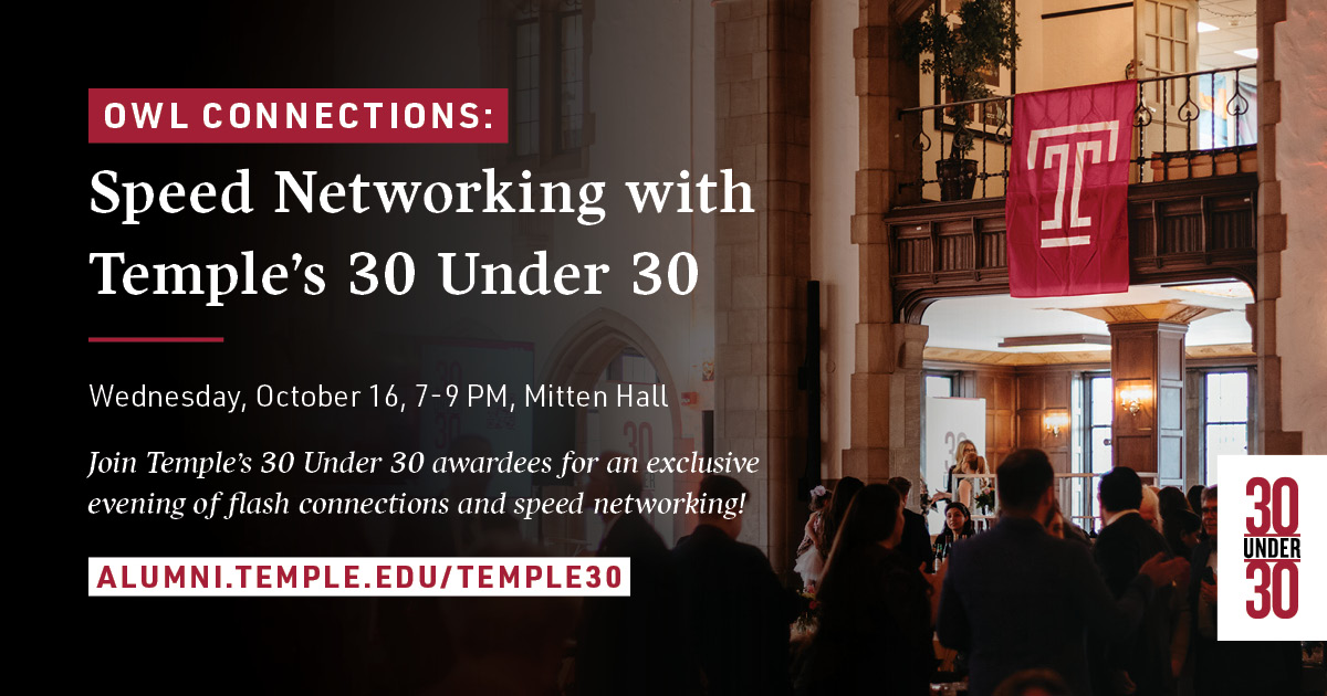 Temple Young Alumni Association tweet media