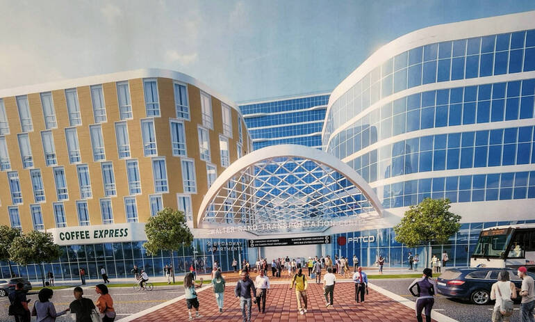 Take a look at a rendering of the proposed updates to the Walter Rand Transportation Center that our partner agencies are working on! This will be the end terminal for GCL - learn more at our website glassborocamdenline.com #discovergcl #ridegcl #connectingcommunities