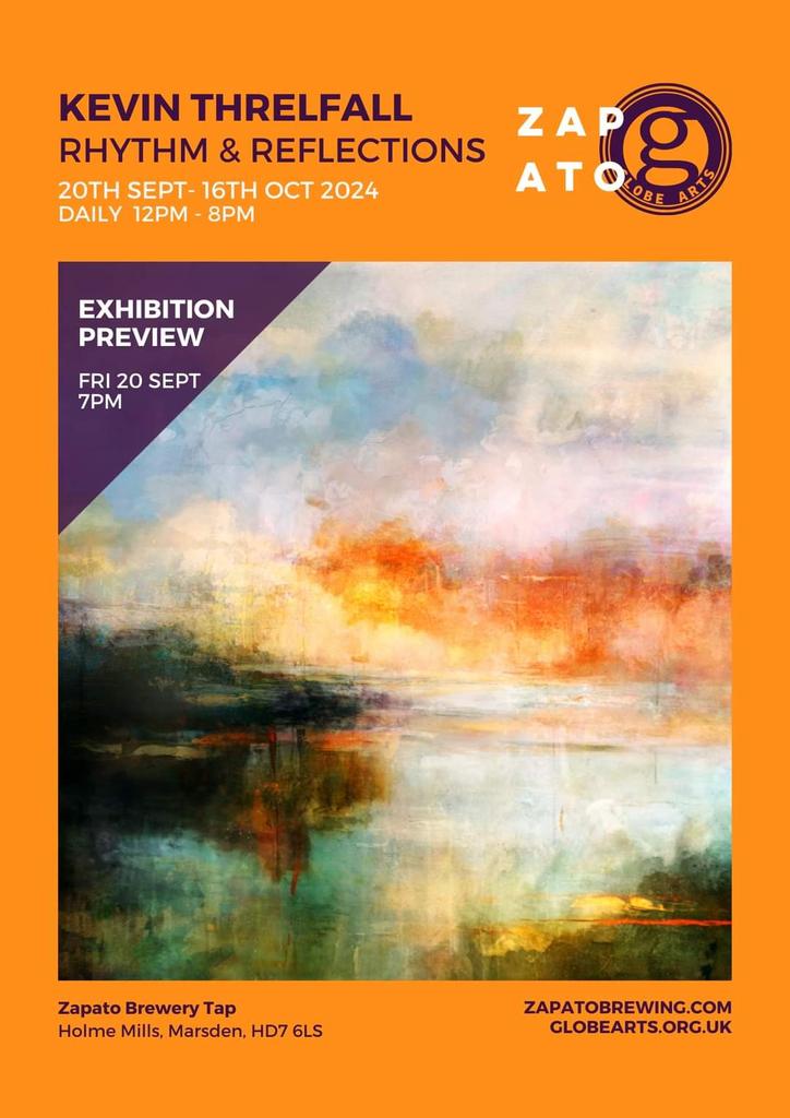 Preview tonight at <a href="/zapatobrewing/">Zapato Brewing</a> 7pm with <a href="/globe_arts/">Globe Arts Studio</a> 
You can catch the exhibition during the <a href="/MarsdenJazz/">Marsden Jazz Festival</a> and until the 16th October.
#marsden #marsdenvillage #slaithwaite #huddersfield #yorkshire #slawit #colnevalley #marsdenjazzfestival #marsdenfringe #marsdenfringefestival