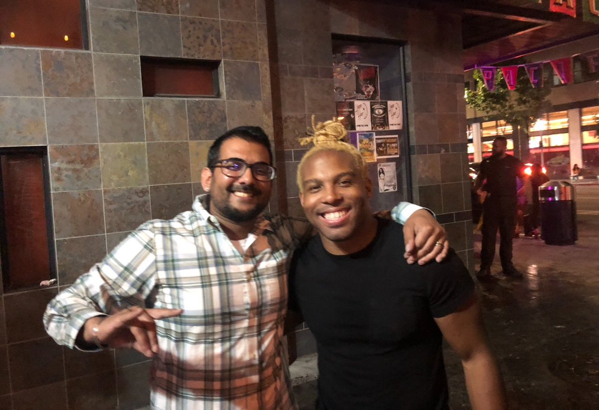 Prince_AJKumar's tweet photo. Happy Birthday to one of the greatest brothers you’ll ever meet in the pro wrestling business! 

@FlyingLionLewis 🎉🎁🎊🙏🏾 https://t.co/0VKzKibh9g