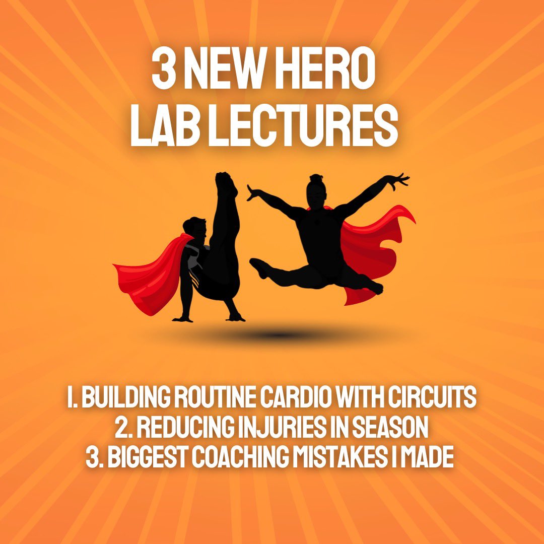 By popular request! 

Routine cardio circuits, season injury prevention, &amp; coaching mistakes I made are the 3 new lectures up for Hero Lab members.

shiftmovementscience.com/theherolab/

Log in for new content to prepare for season or sign up using “season25” for 25% off your first month🙏