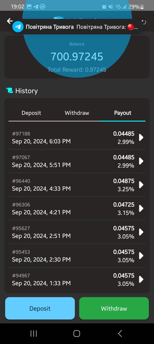 SergijNFT's tweet image. Another coin from @MiraiNode 🔥!As you can see, app work's great,all payments from node too, and more coins will be add in the future💪!!
Join and Best Regards!!!
#futureapp #iosversion #crypto #Bullrun2025 #Coinstore #node @coingecko @pecuniatrades
@xeggex #XeggeX #coinscreener