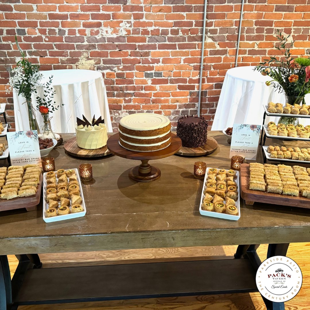CenturyRoomAVL's tweet photo. “Like” this post if your favorite part of an event is the food! 🤩 https://t.co/S7ocUPQpXi
