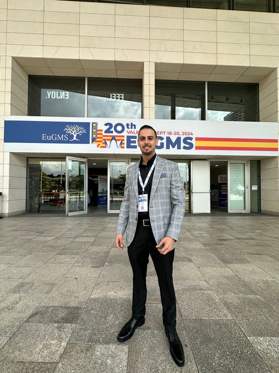 Thanks to the organisers of the 20th #EuGMS2024 Congress for this prestigious event in #Valencia! It was a pleasure presenting our research with <a href="/DrCaroleParsons/">Carole Parsons</a> &amp; <a href="/colinmccoy/">Colin McCoy</a> on long-term urinary catheter use and sharing knowledge with colleagues. <a href="/QUBPrimaryCare/">QUB Pharmacy Primary Care Research</a> <a href="/pharmacyatQUB/">QUB Pharmacy School</a>
