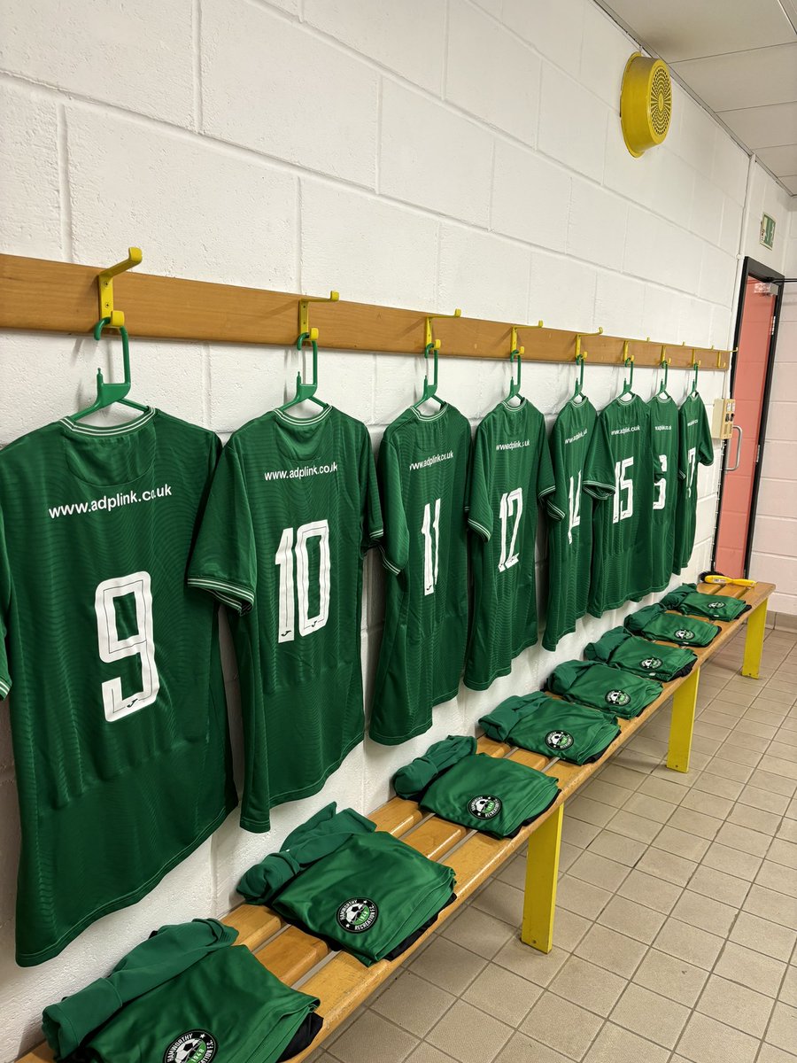 All ready for tomorrow💚 <a href="/Ham_RecFC/">Hamworthy Recreation FC</a>