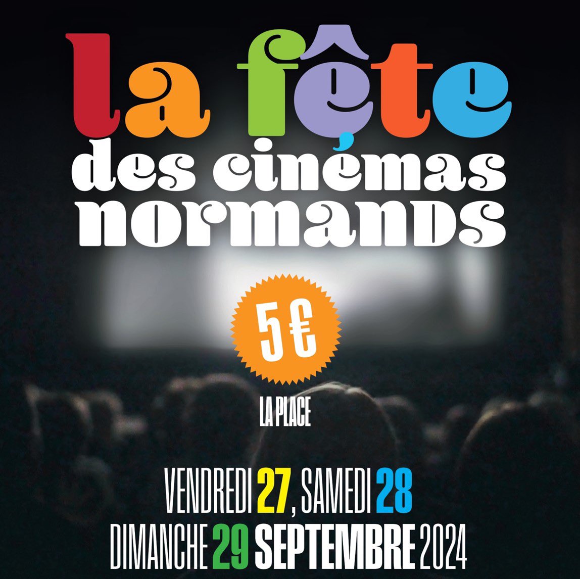 PatheCaen's tweet image. 🎬 FÊTE DES CINÉMAS NORMANDS

- Du vendredi 27 au dimanche 29 sept. inclus

- 5€ La place (hors majoration 4DX)

#fetedescinemasnormands #normandieimages #CSCN  @RegionNormandie @LesRivesdelOrne #verygoodtips #verygoodtipscaen @CaenOfficiel @Caenlamer
