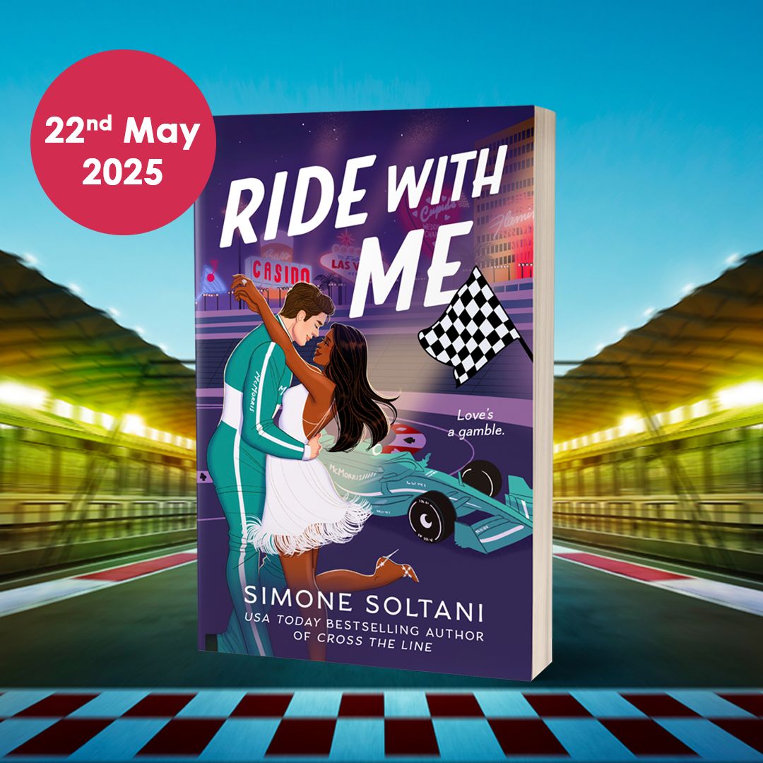 Pan Macmillan (@panmacmillan) on Twitter photo We're delighted to share the cover of #RidewithMe with you all 🏎️
A marriage of convenience threatens to go off track in this new steamy Formula 1 romance by <a href="/simonesoltani/">simone soltani</a> 👀
Out May 2025 but you can pre-order your copy now: buff.ly/3XPWzQv We're delighted to share the cover of #RidewithMe with you all 🏎️
A marriage of convenience threatens to go off track in this new steamy Formula 1 romance by <a href="/simonesoltani/">simone soltani</a> 👀
Out May 2025 but you can pre-order your copy now: buff.ly/3XPWzQv