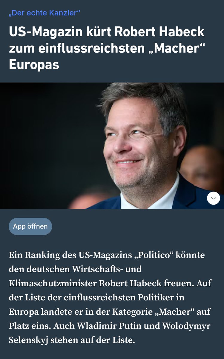 Merz wird im Ausland als der deutsche Trump wahrgenommen, während Habeck als Macher gilt. Manchmal hilft es, einen Blick auf unsere Außenwahrnehmung zu werfen. #CDU #Gruene #Habeck #Merz #MerzKannEsNicht