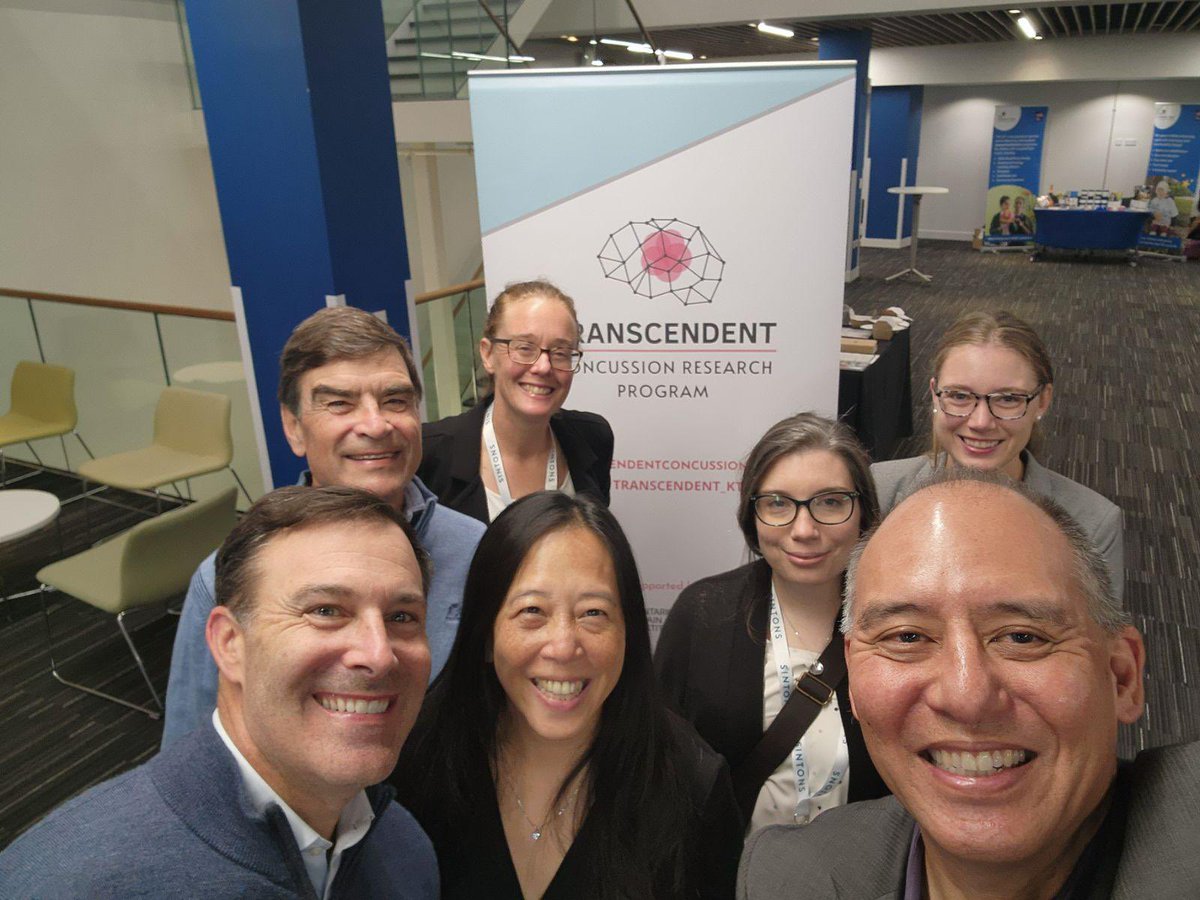 TRANSCENDENT_KT's tweet photo. So nice to see some of our team members in person at @IPBIS !!
@drtinamaster, @griz1, Dr. Zemek, @DrNickReed , @JennyDOttawa, Dr. Osmond, Dr. Ledoux and Dr. Gagnon https://t.co/hUgyGQ75Ka