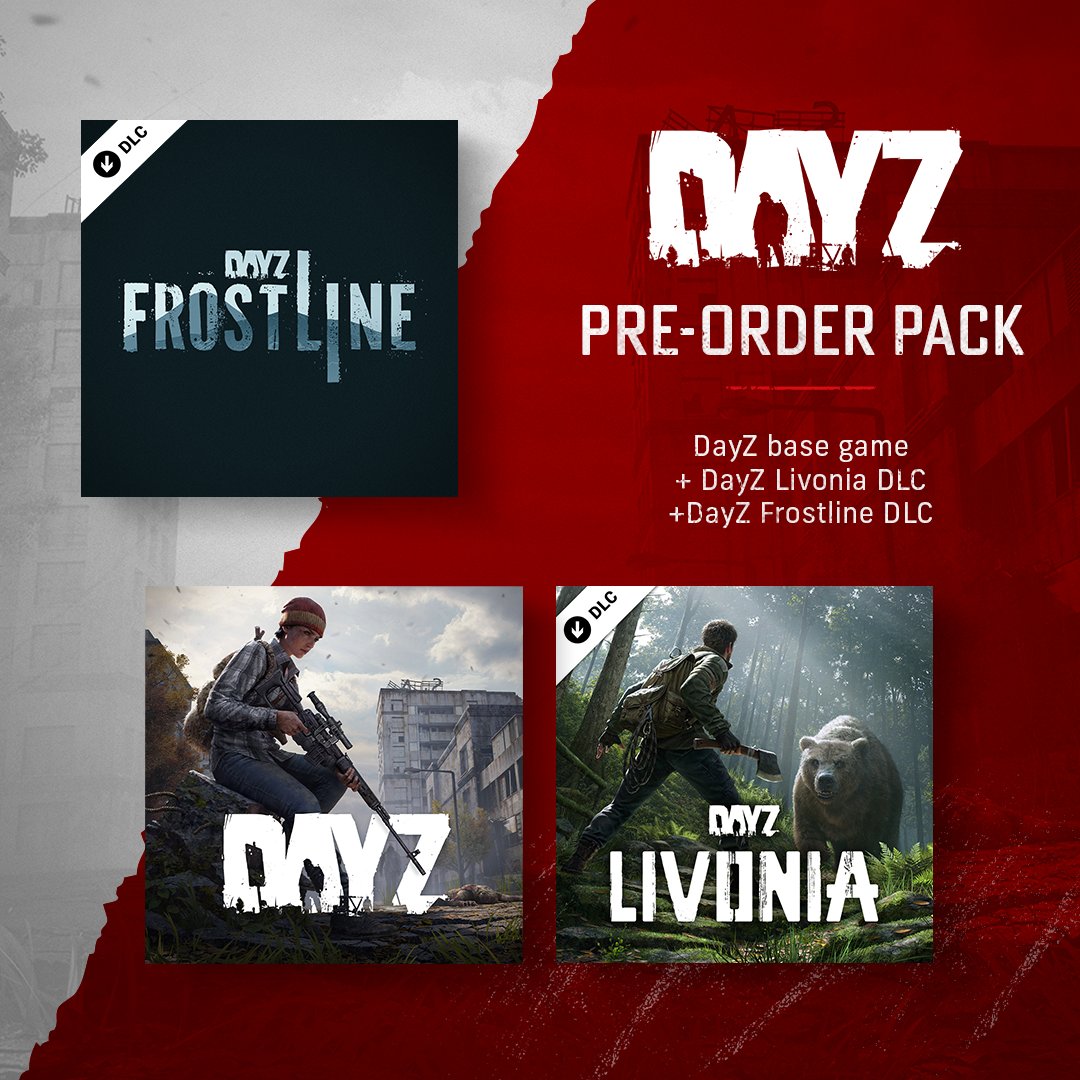 🎉Survivors,
It's here. DayZ Frostline is finally available for pre-orders for PC on our Bohemia Store.
Choose your Pre-Order Pack now!❄️
Get here 👉 ow.ly/nOmT50TrPu2