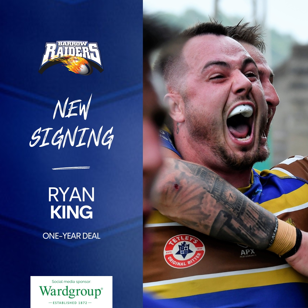 BarrowRaiders's tweet image. Here. We. Go!

The club is delighted to announce that @Ryanofking has signed a one-year deal ahead of the 2025 season ✍️

Full story: pulse.ly/gfdruhofit

📸 @sirbenchallis
