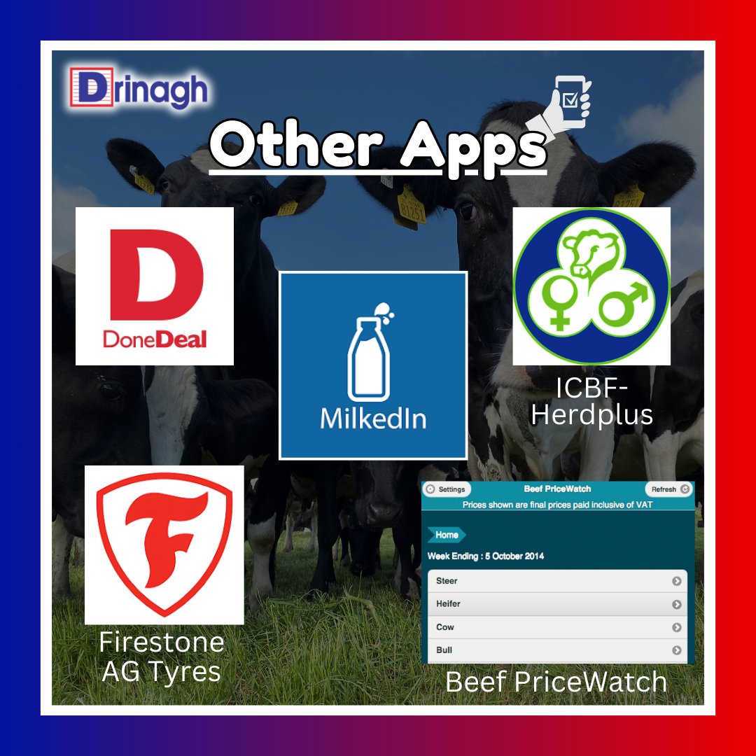 All the Agri tools you need!
(Part 2)
#farmfriday #apps #sites #farming #technology #informative
#drinaghcoop