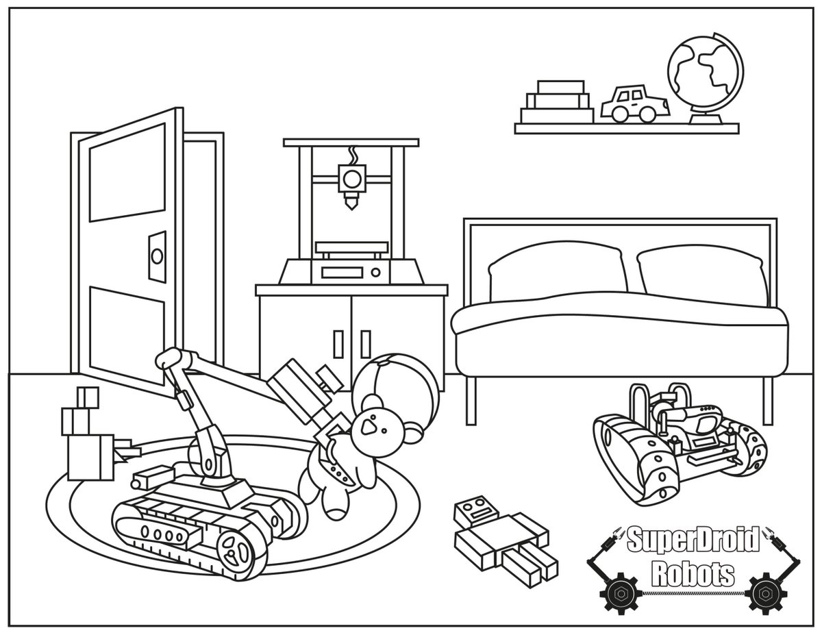 Let the kids (or yourself) have a little fun. 

Download these free coloring pages of robots on construction jobsites, manufacturing facilities, and protecting our communities at hubs.la/Q02Q1WSp0