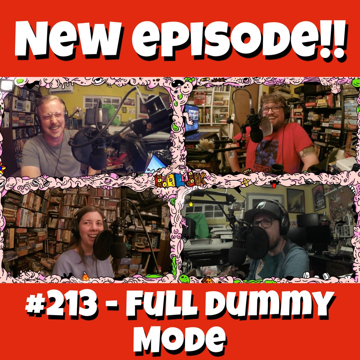 LOLJKpodcast's tweet photo. Episode 213 - Full Dummy Mode is live on your fav podcast listener and our YT channel!

This episode: Patton throws a clot. We love Amazon. Boat gang. Kim sees zebras. Banana hit squad. Dummy mode. Life changing sandwich. Unwan. 

Watch &amp; Listen!

https://t.co/b5wW4dC07I https://t.co/BCYiEzY3PU
