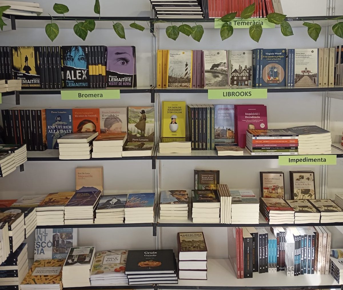 PebreNegre_llib's tweet photo. Oficialment a @lasetmana ✨📚 Ens trobareu a la caseta 68-69 amb les nostres estimades de la llibreria @LaImpossible fins al 29 de setembre al passeig Lluís Companys 🩷 https://t.co/HytklFhcxY