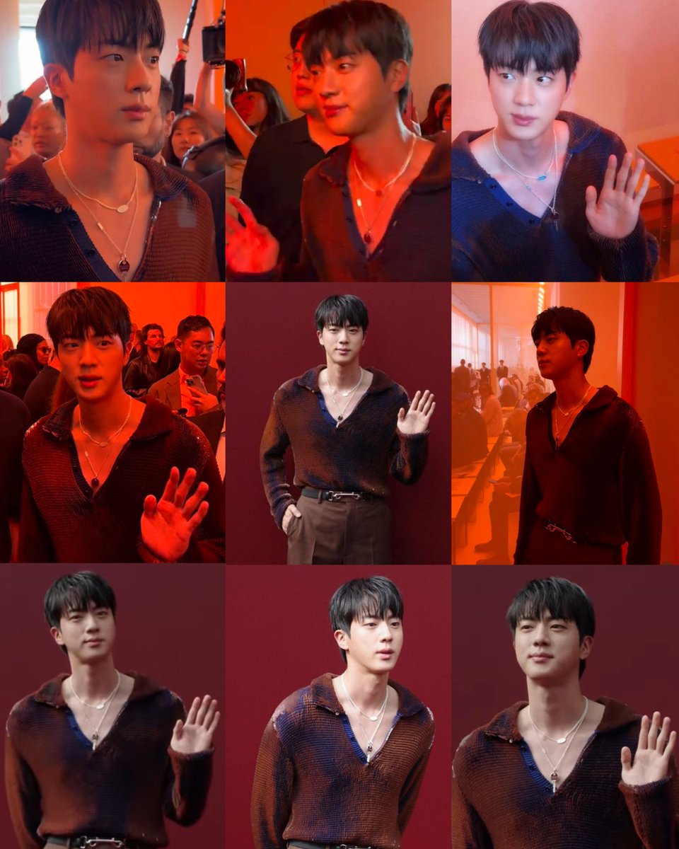 pjmIesviu's tweet photo. — NO IMPORTA A QUE HORA VEAS ESTO, COMENTA Y VAMOS POR #1 TENDENCIA GLOBAL 🔥

COMENTA DIAS DE LA SEMANA + 7 COLORES + LOS # 👇

🎯: 1K 💬

GUCCI BOY JIN
FACE OF GUCCI JIN
JIN AT MILAN FASHION WEEK
JIN GUCCI GLOBAL AMBASSADOR
#JinxGucci #GucciIstante 
#JinxGucciSS25 #Jin #BTSJIN https://t.co/agkOjU9Mwd