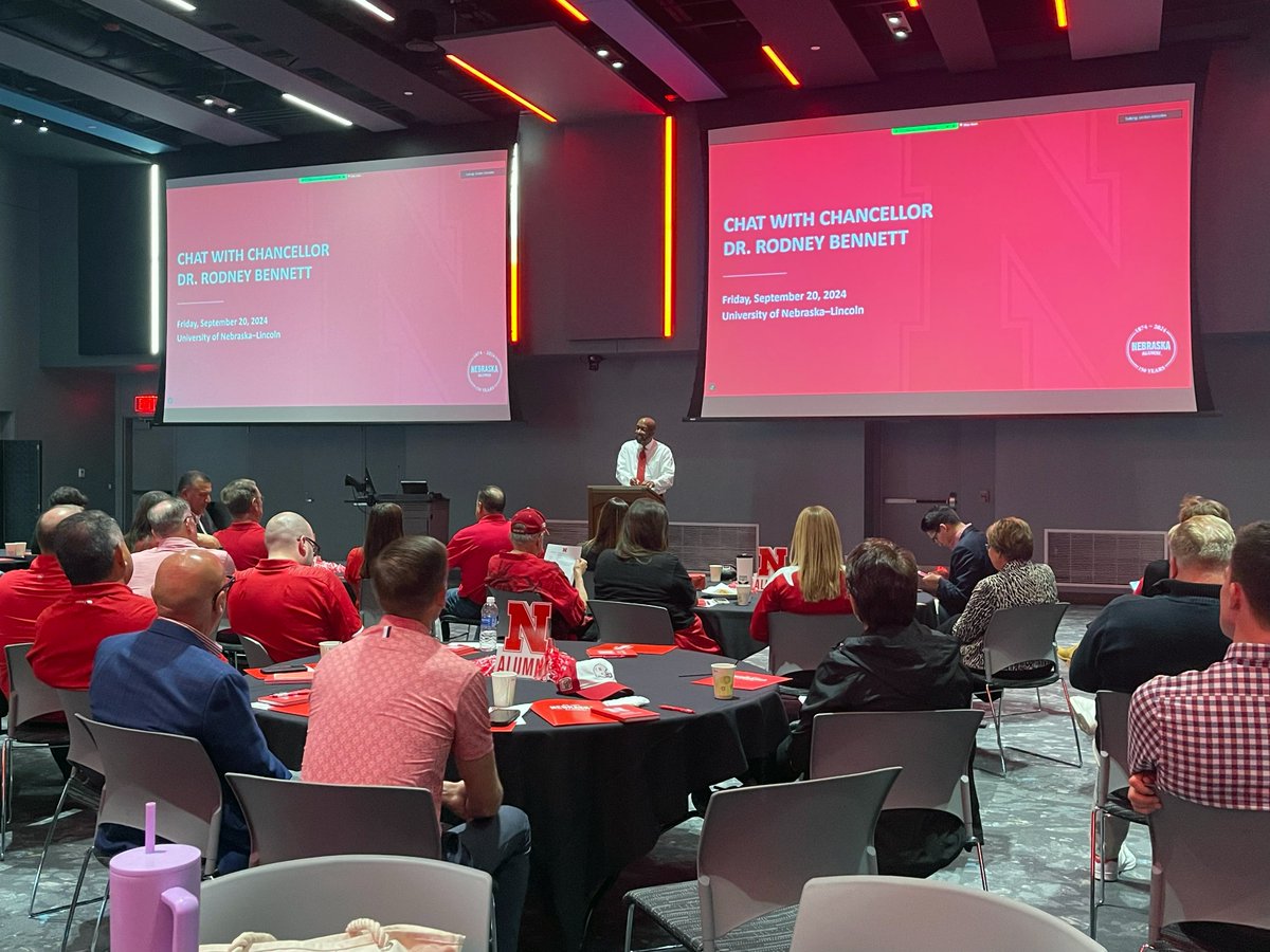 Rodney D. Bennett (@rodneydbennett) on Twitter photo It was great to connect with <a href="/NebraskaAlumni/">Nebraska Alumni Association</a> at the Alumni Volunteer & Leader Summit. As we reflect on our progressāfrom enrollment increases to rising research fundingāwe must push forward together. Alumni involvement is vital to our success & we thank them for their support. It was great to connect with <a href="/NebraskaAlumni/">Nebraska Alumni Association</a> at the Alumni Volunteer & Leader Summit. As we reflect on our progressāfrom enrollment increases to rising research fundingāwe must push forward together. Alumni involvement is vital to our success & we thank them for their support.