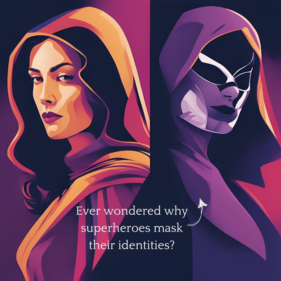 Superheroes mask their identities to connect with their true selves, stripping away societal expectations and forming deeper bonds with others. 🦸‍♂️💫

#CBLee #identity #selfdiscovery #superheroes